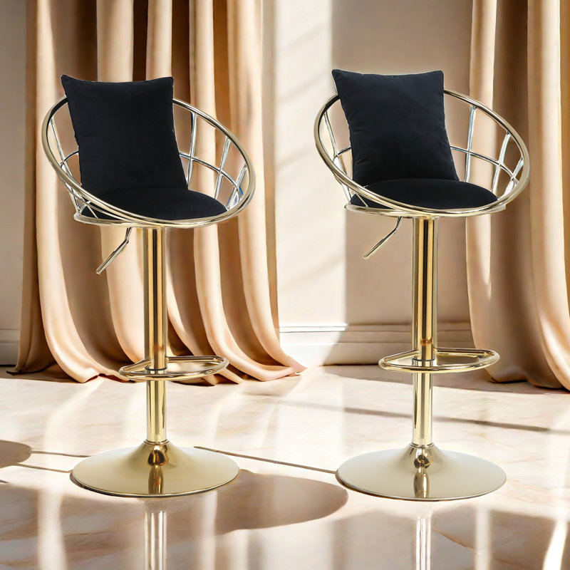 Tabouret Westvale, Noir