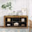 Horizontal Bookcase With 6 Cubes Storage Organizer-394781043