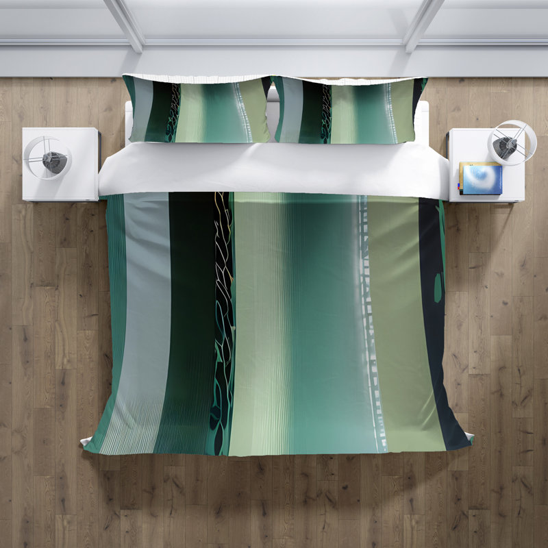 Polyester Duvet Cover, King Duvet Cover + 2 King Shams