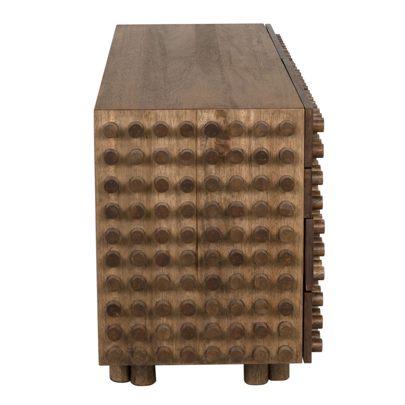 Haruko 72'' W Solid Wood Sideboard