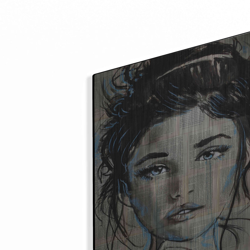 «Baby Blue» par Loui Jover, H 16 po x l 12 po