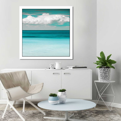 «Teal Bay (Square)» par Danita Delimont, reproduction