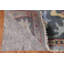 Tapis oriental bleu fait à la main Oushak 8 x 10