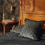 XYLEM Velvet Medium Fringed Cushion - Apatite