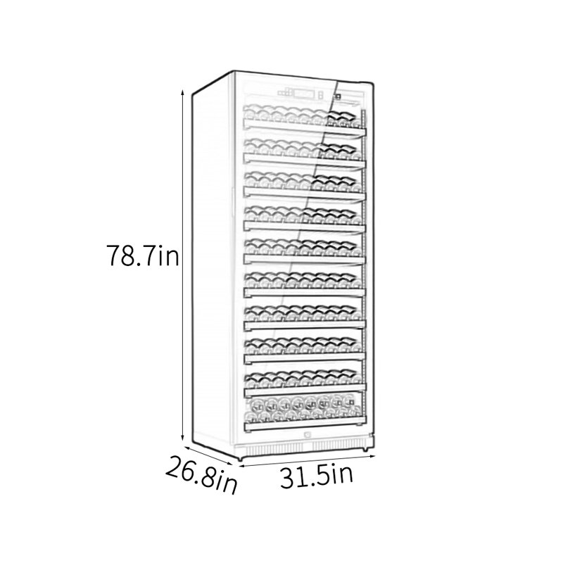 Armoire à vin à température constante