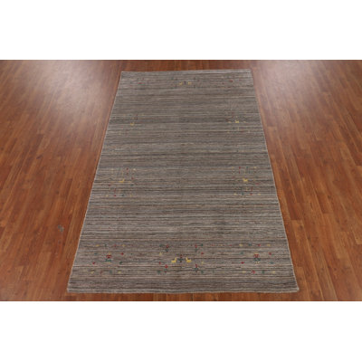 Tapis à motif de terre Gabbeh 5 x 8