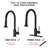 eqloo Beckville Pull Down Kitchen Faucet-55175784
