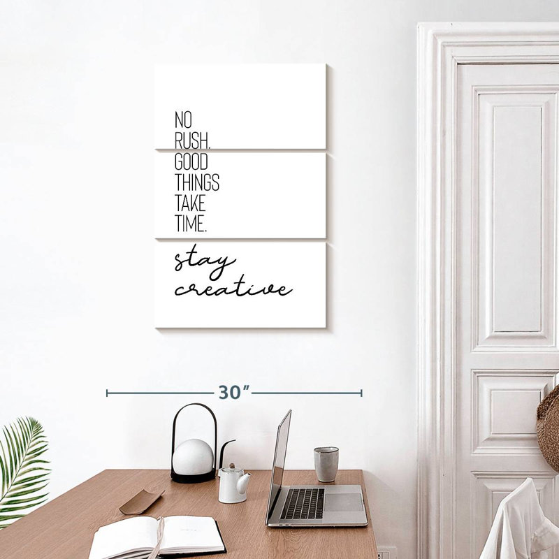 Tergel Time Stay Creative, H 32 po x l 20 po