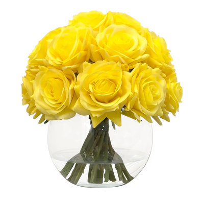 Rose Arrangement in Vase