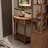 Brown Solid wood Half-circle Console Table-65282580