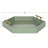 Norvan Hexagon Decorative Tray with Metal Handles-1807774822