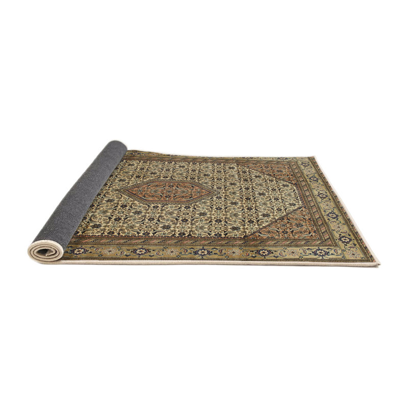 Tapis oriental brun / brun clair, Rond 8 pi