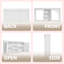 Armoire à pharmacie 55 po 2 en 1 avec 2 portes en miroir HD, charnières à fermeture douce et tablette intérieure réglable, 55 po-1821320740