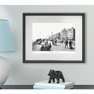 Folkestone, The Leas 1901 - Single Picture Frame Print