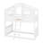 House-Style Bunk Bed With Built-In Ladder-99231161