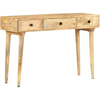 Whittney 115 cm W Solid Wood Top Console Table