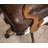 Leather Office Chair With Cowhide Accents