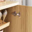 5-Tier Shoe Cabinet with Rotating Shoe Rack, Freestanding Shoe Storage Cabinet for 15-20 Pairs-1378114823