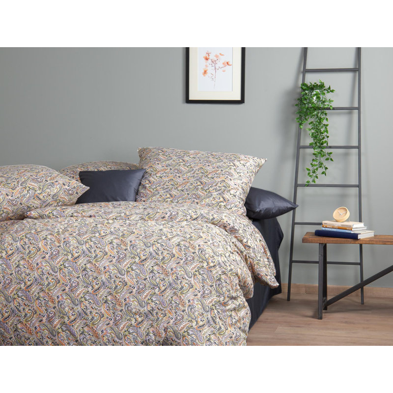 Nubis 81 TC Duvet Cover Set, Single - 1 Pillowcase (80 x 80 cm), Mauve