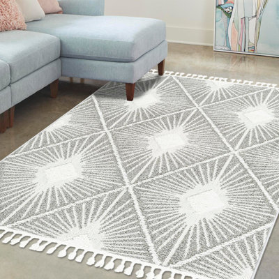 Jojean Geometric Indoor Rug