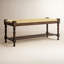 Banc de rangement en bois massif Shaylee