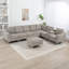 Canapé modulaire convertible en velours côtelé avec repose-pieds-1773533685