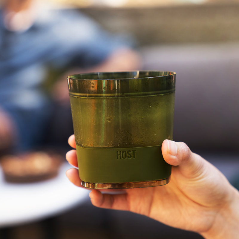 Whiskey FREEZE Cooling Cup in Smoke, Green
