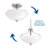 Van Reipen Glass Semi Flush Mount-26210132