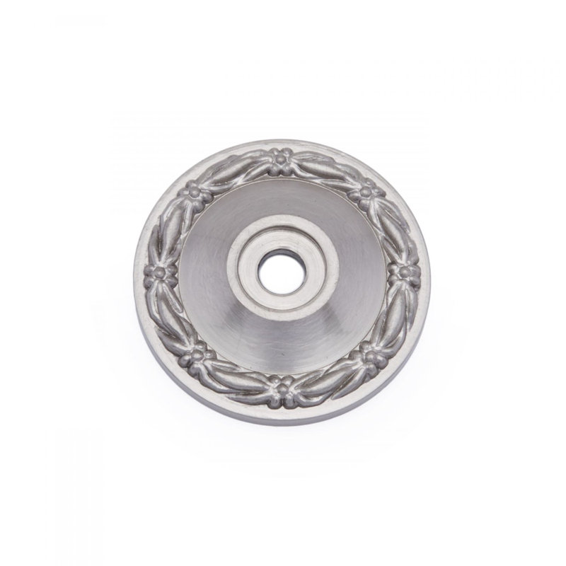 Contre-plaque à bouton plat BP Series, Nickel satiné