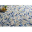 Botanica Navy/Ivory/Multi New Zealand Wool hand-tufted Area Rug-2102061782