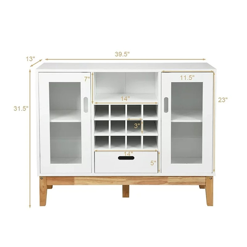Bump 39.5 " L Bar Cabinet