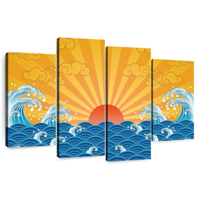 Gillard Oriental Sunrise Waves