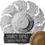 Médaillon de plafond Needham H 14,625 po x l 14,625 po x P 2,25 po-27784537