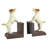 Jack Russell Terrier Dog Cast Iron Bookends