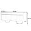 Buffet de luxe moderne à lumière simple-114623370