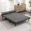 Nari 125.5Cm Linen Armless Sofa Bed-757020075