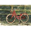 «Riding in the Woods by Bicycle», art sur toile de vélo de cuisine