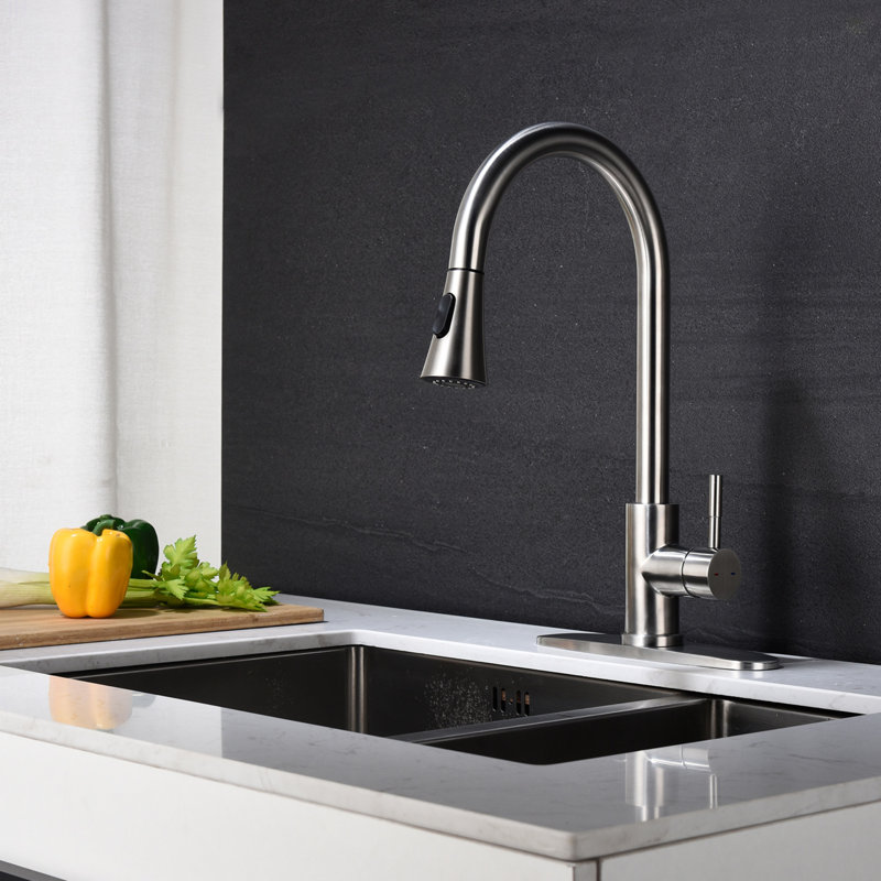 Robinet de cuisine avec douchette extractible