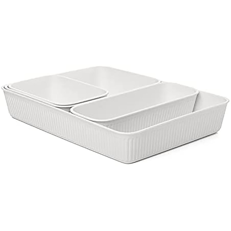 Ensemble de rangement H 2 po x l 13 po x P 9,5 po, Blanc