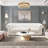 94.5" Genuine Cowhide Leather Chesterfield Sofa – Button Tufted, Scroll Arms & Handcrafted European Buckles-99317400