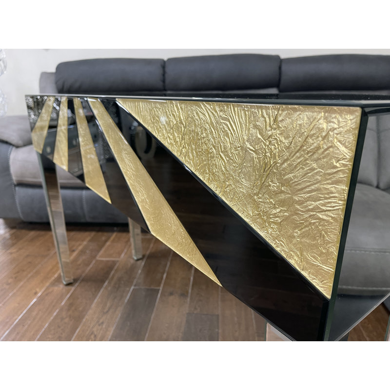 Hester 120cm Glass Console Table