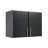 Watse 32” Wide 2-Door Storage Cabinet, Wall Mounted Laundry, Kitchen & Garage Storage Cabinet with Adjustable Shelf, 32”W x 24”H x 16”D, Black-1405105172