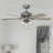 52" Crestfield 5 - Blade Standard Ceiling Fan With LED Light Kit And Pull Chain-88028387