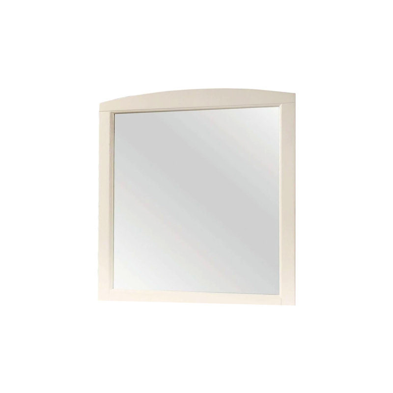 Miroir transitionnel l 32,4 po, blanc, Blanc