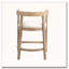 Tabouret de comptoir en bois d'hévéa-1622482209