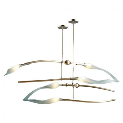 Light Handcrafted Pendant Swell Chandelier