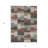 3' X 5' Orange Copper And Charcoal Geometric Washable Indoor Outdoor Area Rug