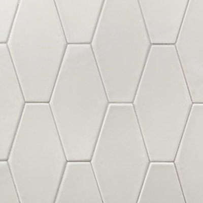 Manchester 4x8 Hexagon Glossy Ceramic Tile