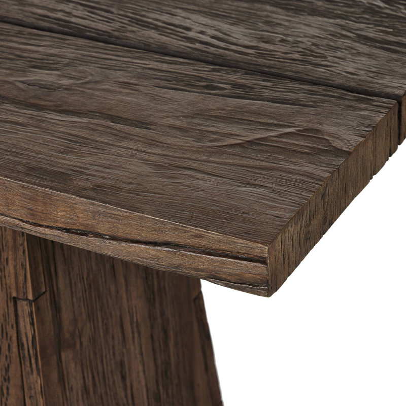 Atlas 94'' W Console Table, Smoked Alder