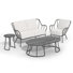 Malti 3 - Person Patio Conversation Set with Cushions